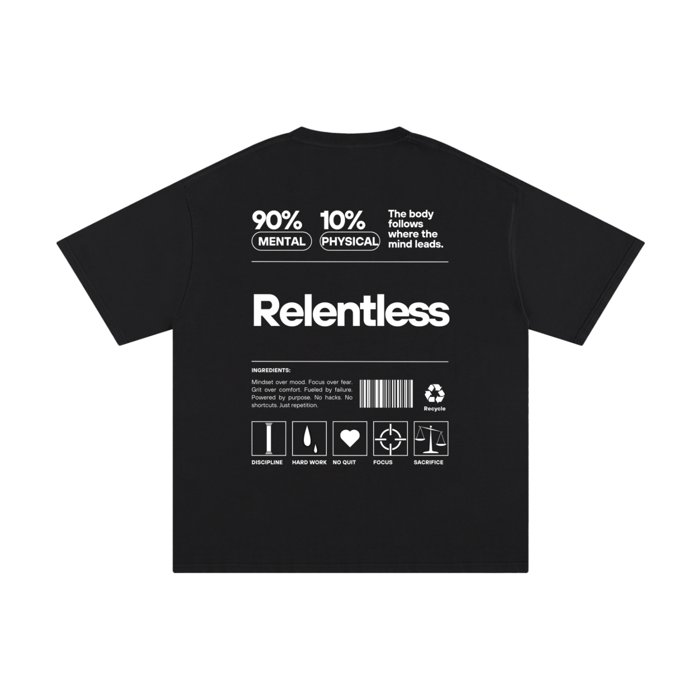 The Relentless Formula Tee – Built for Grit
