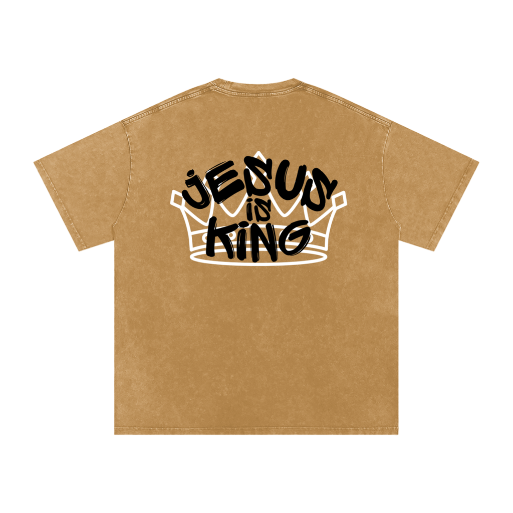 Jesus is King Boxy Tee