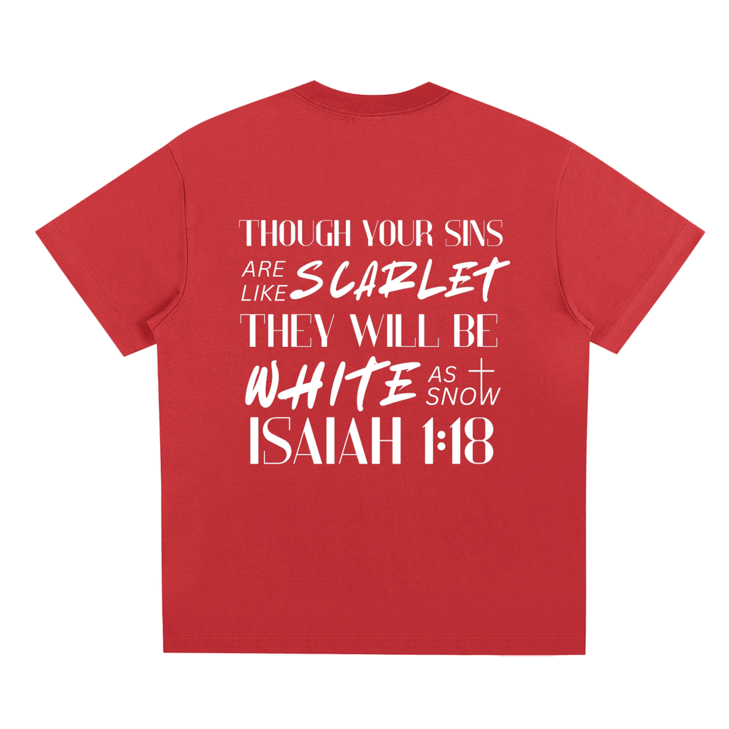 White As Snow Tee - Isaiah 1:18